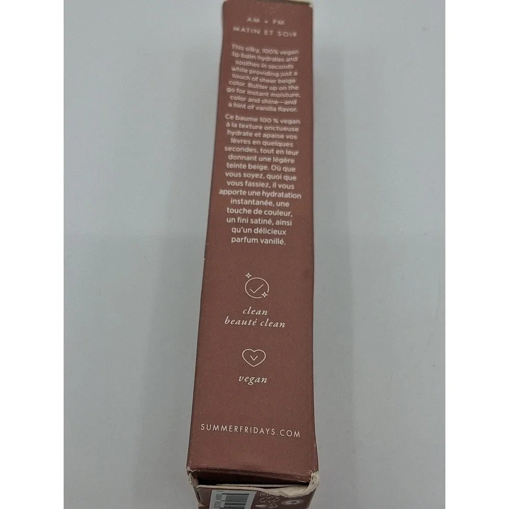 Summer Fridays Lip Butter Balm Vanilla Beige - 15 g / .5 oz